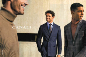 Мужские костюмы Canali на Pitti Uomo 2026